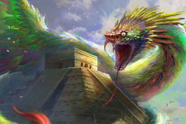 A Crucificação de Quetzalcoatl por Manly P. Hall